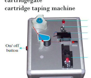 Cartridge tape sealing machine